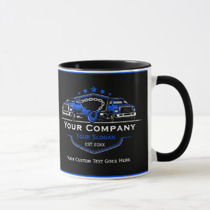 Caneca Empresa de Reboque Profissional, Serviço de Transp