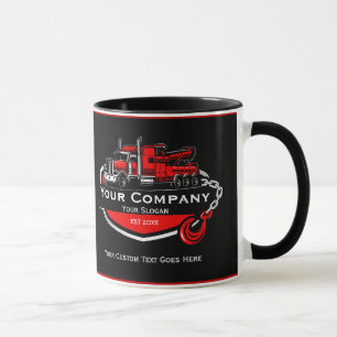 Caneca Empresa de Reboque Profissional, Serviço de Transp