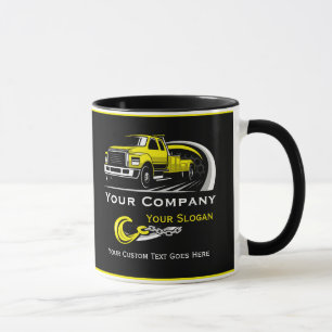 Caneca Empresa de Reboque Profissional, Serviço de Transp