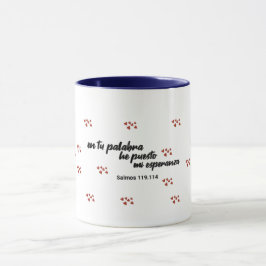 Caneca En tu palabra he puesto mi esperanza.