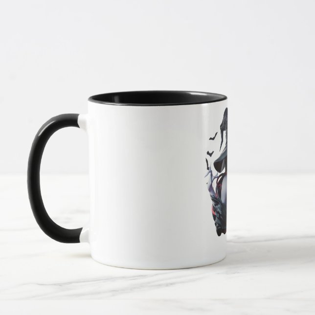Caneca Encantadora de Mata Cerâmica (Esquerda)