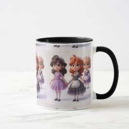 Caneca Encantando Bonecos Colecionáveis