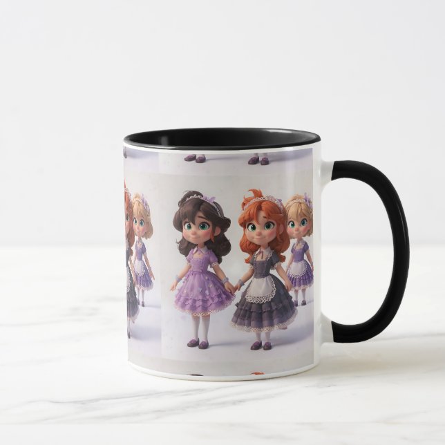 Caneca Encantando Bonecos Colecionáveis (Direita)