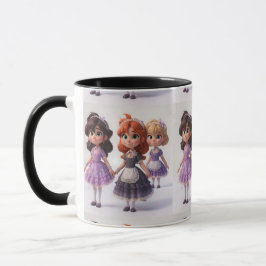 Caneca Encantando Bonecos Colecionáveis