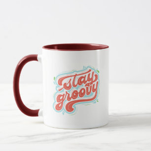 Caneca Encanto Vintage Charm Divertido Vibrante Fique Gro