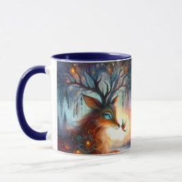 Caneca Enchanted Castle Winter Art