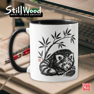 Caneca ENCONTRADO • StillWood • Panda Vermelho