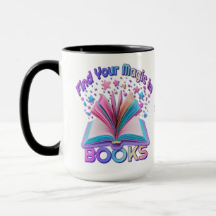 Caneca Encontre Magia Personalizada Em Livros 2