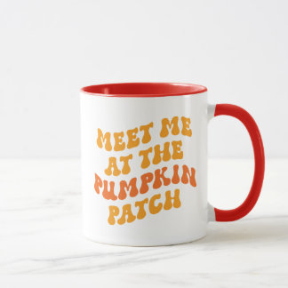 Caneca Encontre-Me No Pumpkin Patch