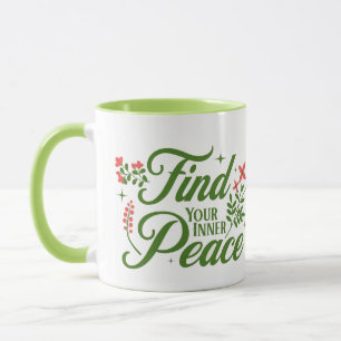 Caneca Encontre sua paz interna   Coffee Mug  