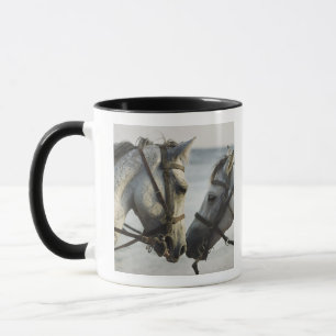 Caneca Encontro de dois cavalos