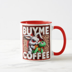 Caneca Encontro Whimsical: Me Comprar Um Café