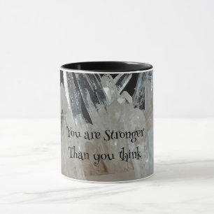 Caneca Encorajar força inspiracional Quartz