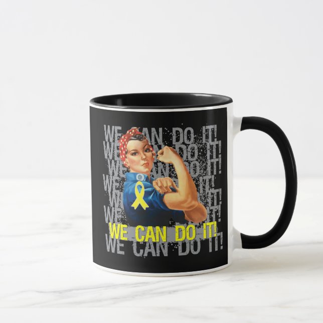 Caneca Endometriose Rosie NÓS PODEMOS FAZÊ-LA (Direita)