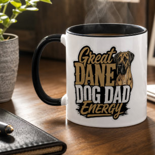 Caneca Energia de Papai Cachorro Great Dane