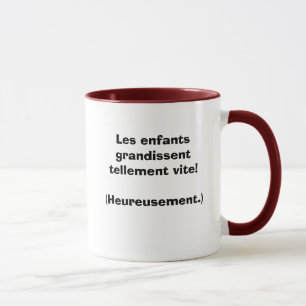 Caneca Enfants de Les grandissent…