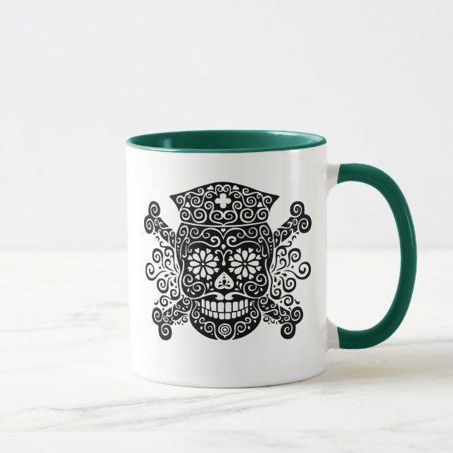Caneca Enfermeira antiga do pirata (Direita)