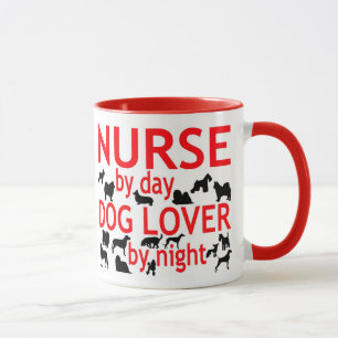 Caneca Enfermeira do cão