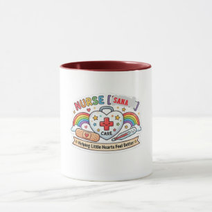 Caneca enfermeira do Little Hearts First-Aid Companion si
