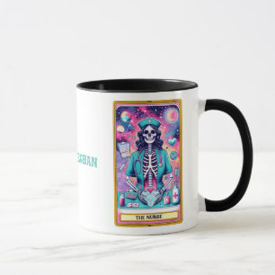 Caneca Enfermeira Enfermeira Cute Tarot Personalizada Hal