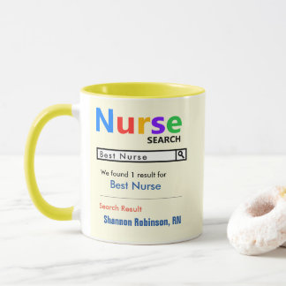 Caneca Enfermeira Enfermeira Mais Bonita, Personalizada