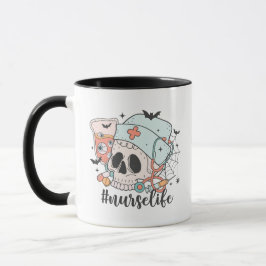Caneca Enfermeira Halloween