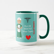 Enfermeira hospitalar personalizada Obrigado Aprec