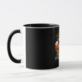 Caneca Enfermeira Nicu Halloween Eu Me Preocupo Com A Abó