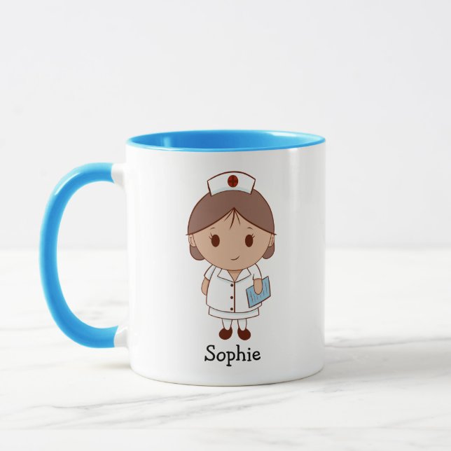 Caneca Enfermeira Personalizada (Esquerda)