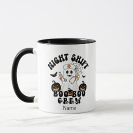 Caneca Enfermeira Personalizada do Halloween - BOO BOO Cr