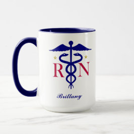 Caneca Enfermeira Registrada (Personalize)