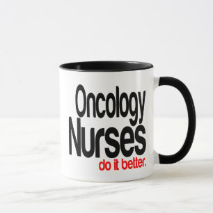 Caneca Enfermeiras de Oncologia fazem melhor