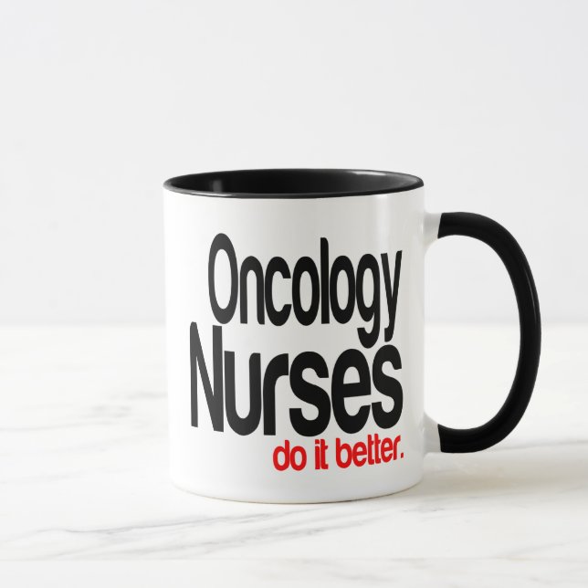 Caneca Enfermeiras de Oncologia fazem melhor (Direita)