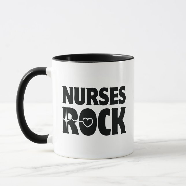 Caneca Enfermeiras Rock Coffee Mug (Esquerda)