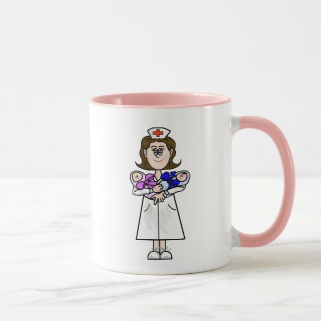 Caneca Enfermeiro Pediátrico Personaliza Com Nome (Direita)