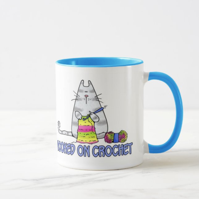 Caneca enganchado no crochet (Direita)