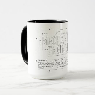 Caneca Engenharia Mecânica Gift Mug