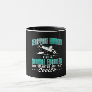 Caneca Engenheiro Aeroespacial Como Um Espaço Normal De E