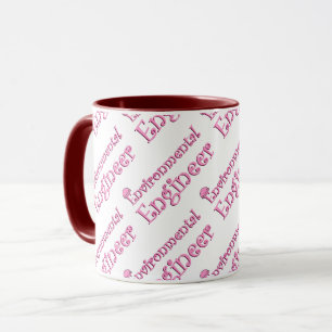 Caneca Engenheiro ambiental rosa