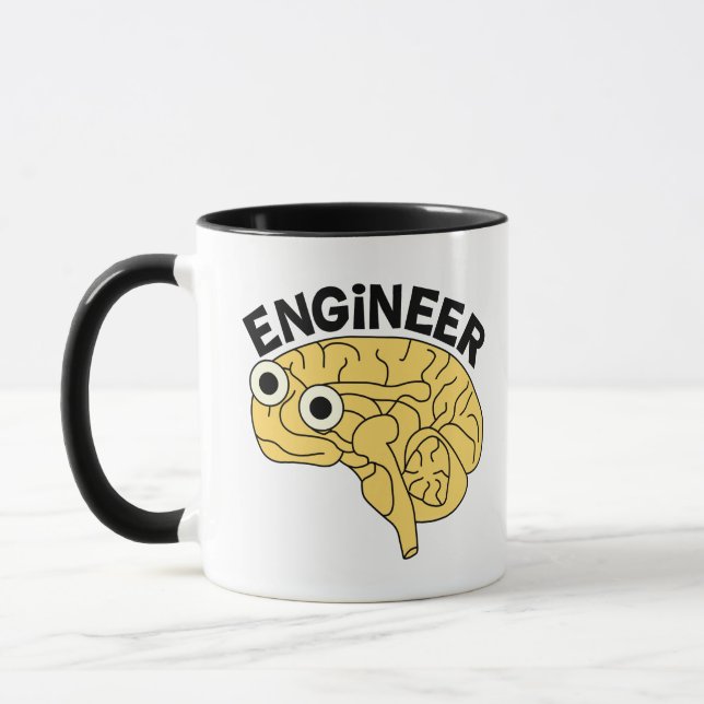 Caneca Engenheiro cerebral (Esquerda)