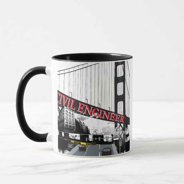 Caneca Engenheiro Civil (Esquerda)