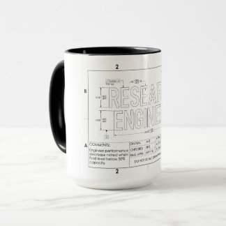 Caneca Engenheiro de Pesquisa Gift Mug
