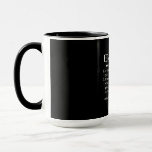 Caneca Engenheiro Elétrico de Definição Engraçado
