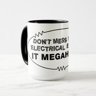 Caneca Engenheiro elétrico Megahertz