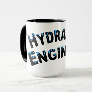 Caneca Engenheiro Hidráulico Lâmpada de Água