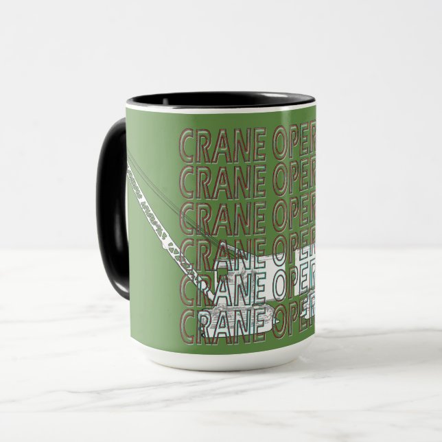 CANECA ENGENHEIRO OPERADOR CRANE MUG OPERADOR (Frente Esquerda)