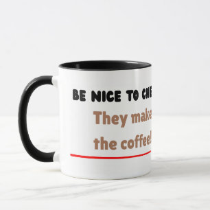 Caneca Engenheiro Químico Engraçado — Seja Legal com o Ch