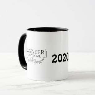 Caneca Engenheiro sempre civil