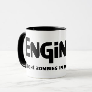 Caneca Engenheiro Zombie Fighter