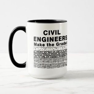 Caneca Engenheiros Civis Fazem Mug De Grau